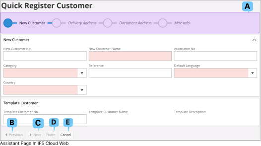 Assistance Page